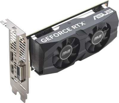Видеокарта ASUS Dual GeForce RTX 3050 LP BRK OC Edition 6GB GDDR6 RTX3050-O6G-LP-BRK 