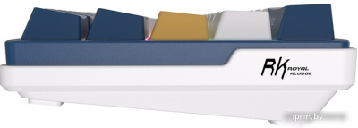 Клавиатура Royal Kludge RK61 Plus RGB (белый, RK Cyan) 