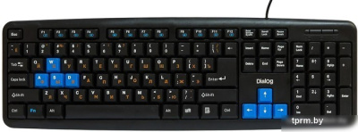 Клавиатура Dialog KM-025U Black-Blue 
