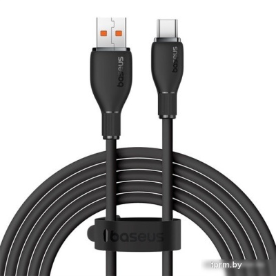 Кабель Baseus Pudding Series USB Type-A - USB Type-C (2 м, черный) 
