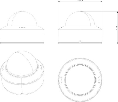 IP-камера Provision-ISR DAI-340IPEN-28-V4 