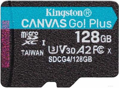 Kingston Canvas Go! microSDXC 128GB SDCG4/128GBSP 