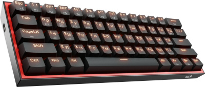 Клавиатура Redragon Fizz Pro (черный/красный) 