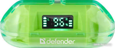 Наушники Defender Twins 916 (зеленый) 