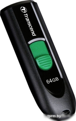 Transcend JetFlash 790C 64GB (черный/зеленый) 