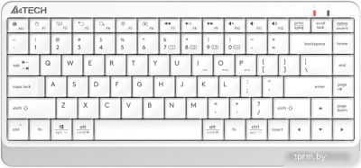 Клавиатура A4Tech Fstyler FBK11 (белый) 