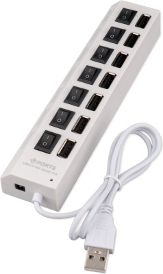 USB-хаб Gembird UHB-U2P7-01W