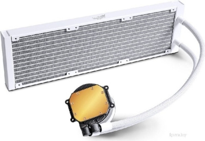 Система жидкостного охлаждения для процессора Valkyrie Dragonfang 360 (белый) 