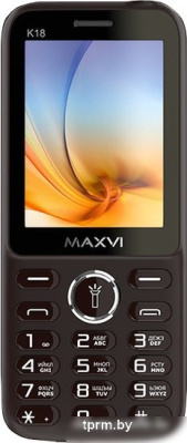 Мобильный телефон Maxvi K18 (коричневый) 