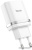 Сетевое зарядное Hoco C12Q Smart (белый) 