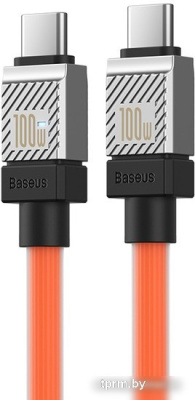 Кабель Baseus CoolPlay Series USB Type-C - USB Type-C (2 м, оранжевый) 