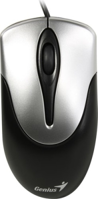 Мышь Genius NetScroll 100 V2 (черный/серебристый)