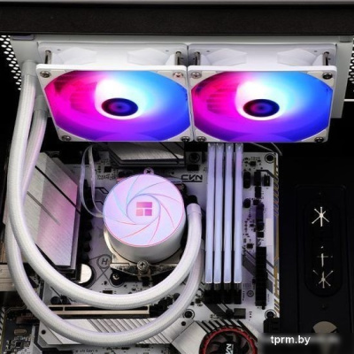 Кулер для процессора Thermalright Aqua Elite 240 ARGB (белый) 
