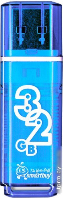 SmartBuy Glossy Blue 32GB (SB32GBGS-B) 