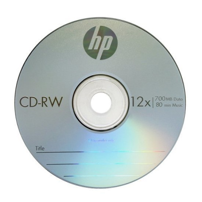 CD-RW диск HP 700Mb 12x HP CakeBox 25 шт. 69313 