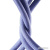 Кабель Baseus Crystal Shine USB Type-A - Lightning (1.2 м, фиолетовый) 