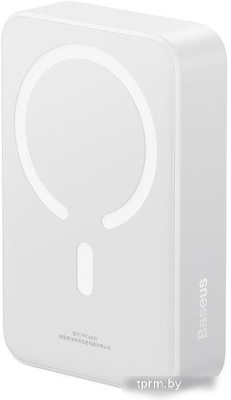 Внешний аккумулятор Baseus Magnetic Mini Wireless Fast Charge Power Bank 20W 20000mAh (белый) 