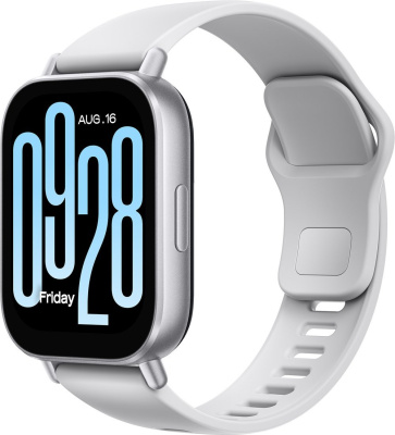 Умные часы Xiaomi Redmi Watch 5 Active (серебристый, международная версия) 