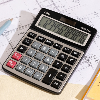 Deli EM889 (серебристый) 