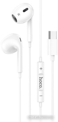 Наушники Hoco M101 Max USB Type-C (белый) 