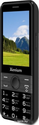 Телефон Xenium X800 (черный/серый) 