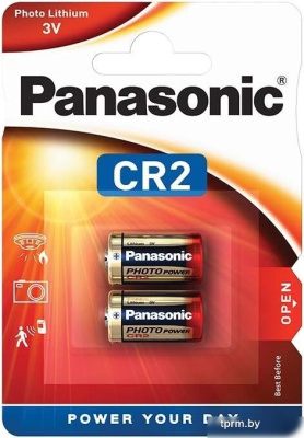 Батарейка Panasonic CR2 CR-2L/2B (2 шт) 