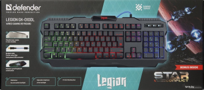 Клавиатура Defender Legion GK-010DL 