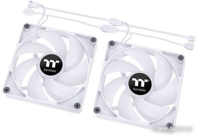 Набор вентиляторов Thermaltake CT140 ARGB White 2-Fan Pack CL-F154-PL14SW-A 