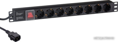 Блок розеток ExeGate ServerPro PDU-19H806 Al-8S-C14-3-SW 