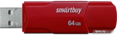 USB Flash SmartBuy Clue 64GB (бордовый) 