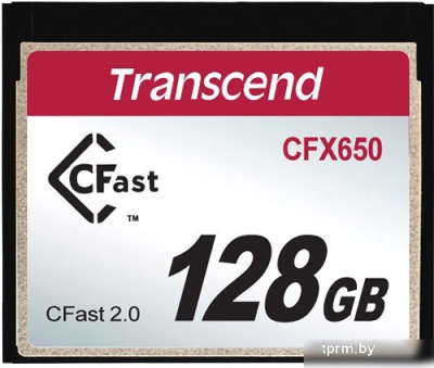 Transcend CFX650 CompactFlash 128GB 