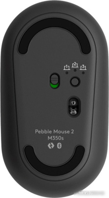 Мышь Logitech M350S Pebble 2 (графит) 
