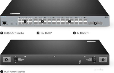 Управляемый коммутатор уровня 2+ FS S3900-24F4S-R 