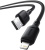 Baseus Silky Series Fast Charging Cable USB Type-A - Lightning (2 м, черный) Baseus Silky Series Fast Charging Cable USB Type-A - Lightning (2 м, черный)