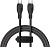Кабель Baseus Pudding Series Fast Charging Cable 100W USB Type-C - USB Type-C (1.2 м, черный) 