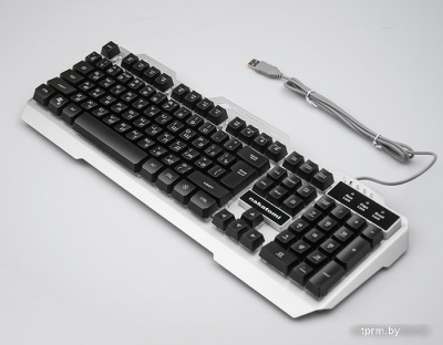 Клавиатура Nakatomi KG-35U (серебристый) 