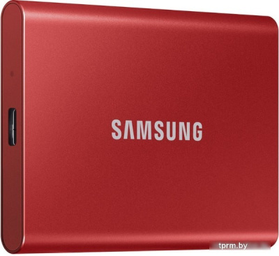 Внешний накопитель Samsung T7 500GB (красный) 