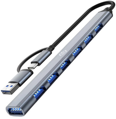 USB-хаб Digma DHUB-7USB-AC-3.0