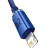 Кабель Baseus Crystal Shine USB Type-A - Lightning (1.2 м, синий) 