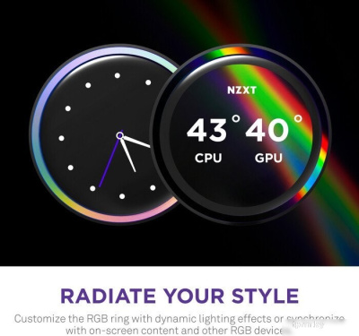 Система жидкостного охлаждения для процессора NZXT Kraken Elite 360 RGB RL-KR36E-B2 
