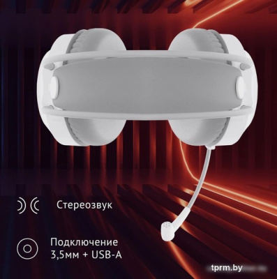 Наушники Oklick HS-L300G (белый) 