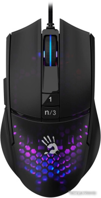 Игровая мышь A4Tech Bloody L65 Max (черный/фиолетовый) 