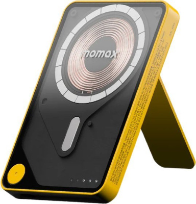 Momax 1-Power X Pro Magnetic Built-In USB-C IP131 5000mAh (желтый) 