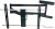Кронштейн Kromax ATLANTIS-120 (черный) Кронштейн Kromax ATLANTIS-120 (черный)
