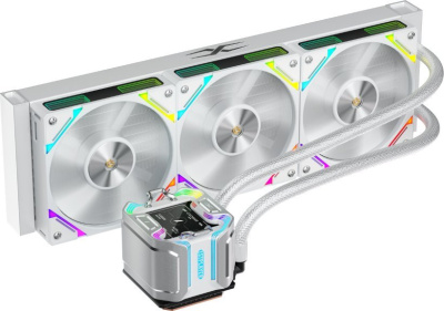 Система жидкостного охлаждения для процессора 1stPlayer X-360 (белый)