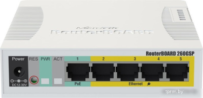 Коммутатор Mikrotik RouterBoard 260GSP 