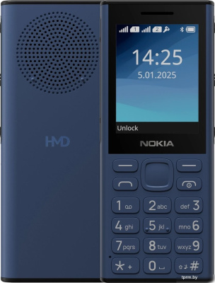 Телефон Nokia 130 Music Dual SIM TA-1704 (синий) 