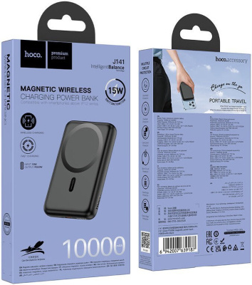 Hoco J141 10000mAh (черный) 