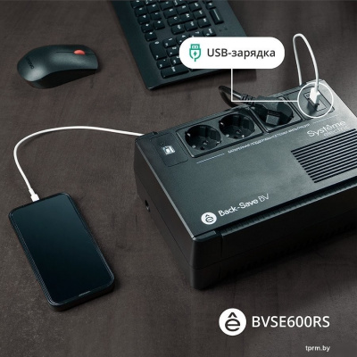 Источник бесперебойного питания Systeme Electric BVSE600RS 