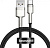 Кабель Baseus Cafule Series Metal Data Cable USB Type-A - Type-C 66W CAKF000001 (0.25 м, черный) 